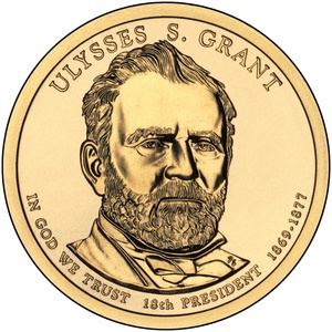 2011 1-dollar - D - Ulysses S Grant reverse